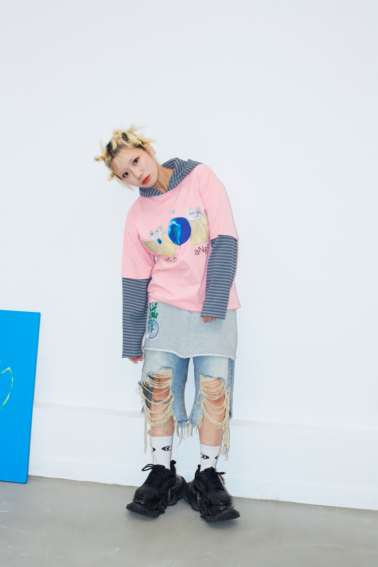 SHEEP×kaleidoscope store フーディー by blondeboidontcry & uou_cute