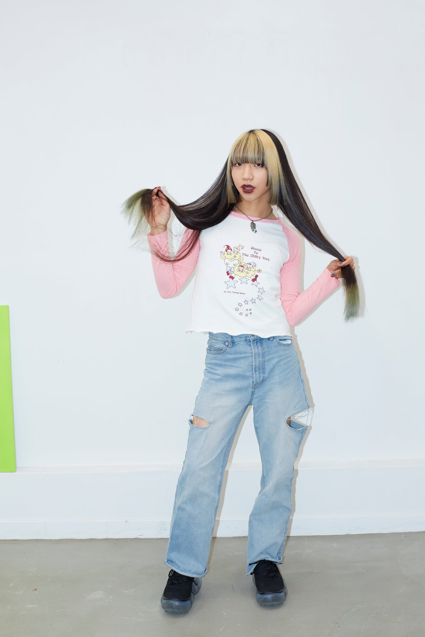 SHEEP×kaleidoscope store ラグランTシャツ by Xue Tsung Hsien