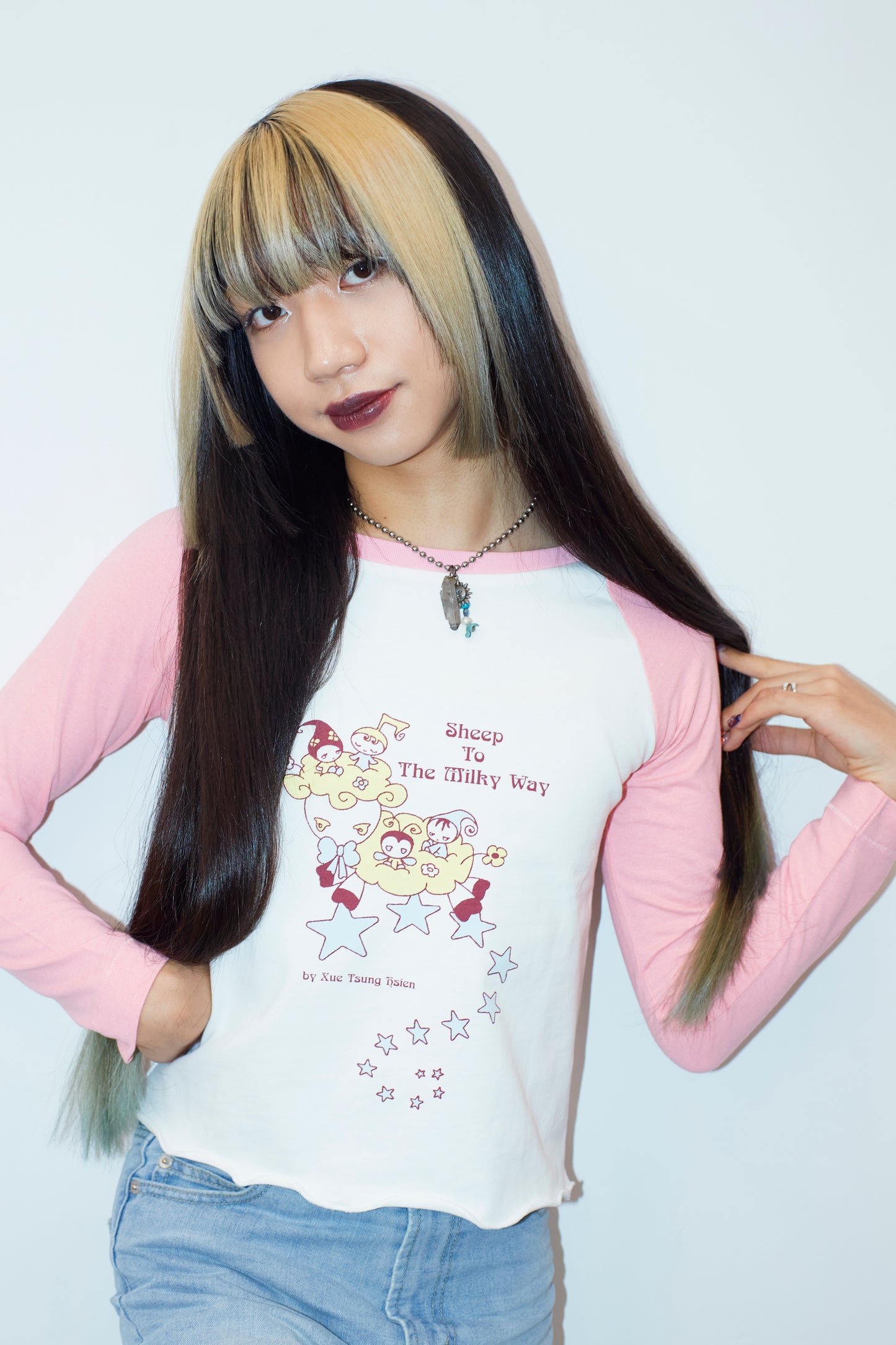 SHEEP×kaleidoscope store ラグランTシャツ by Xue Tsung Hsien